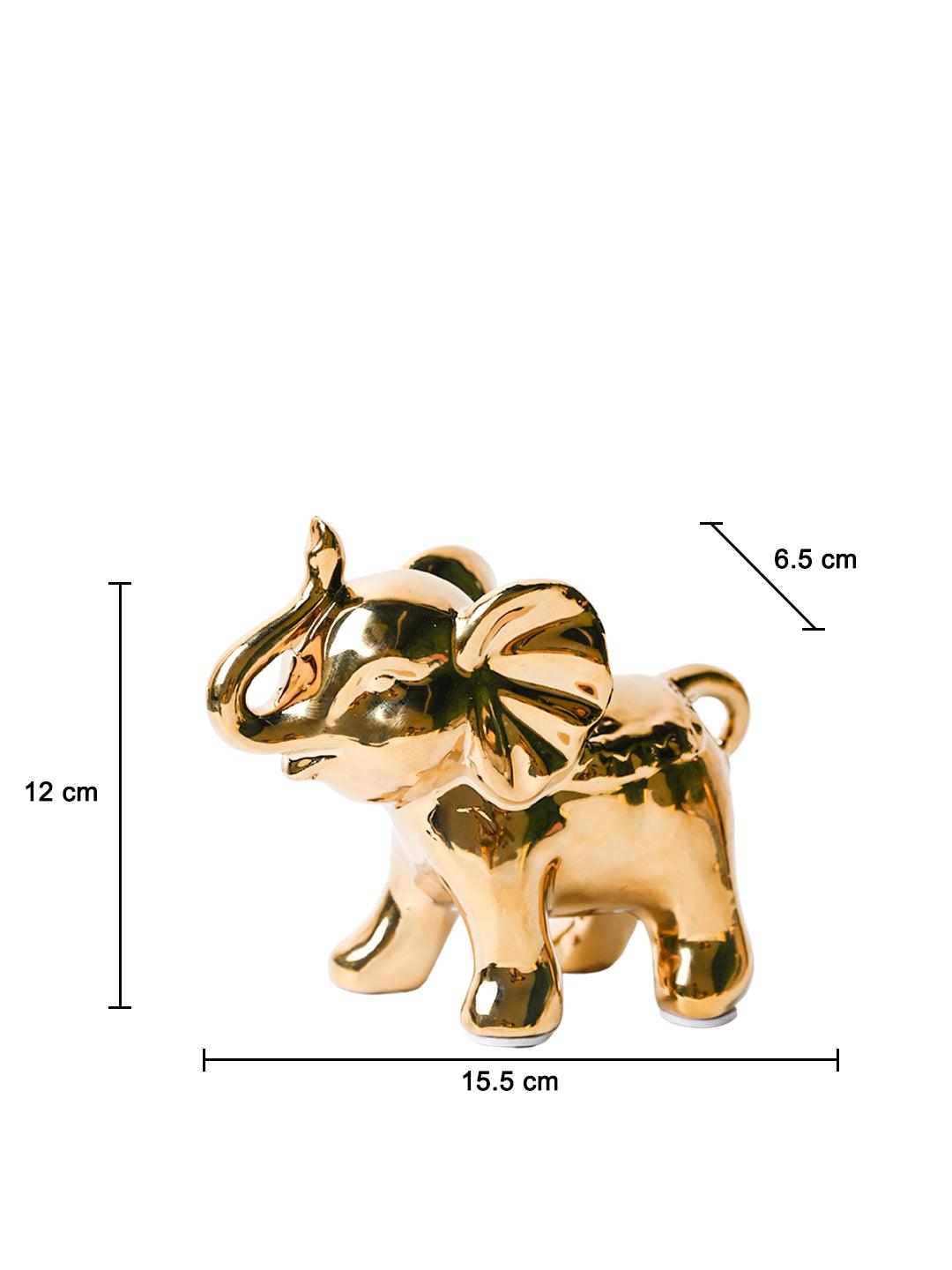 Golden Elephant Statue - MARKET99