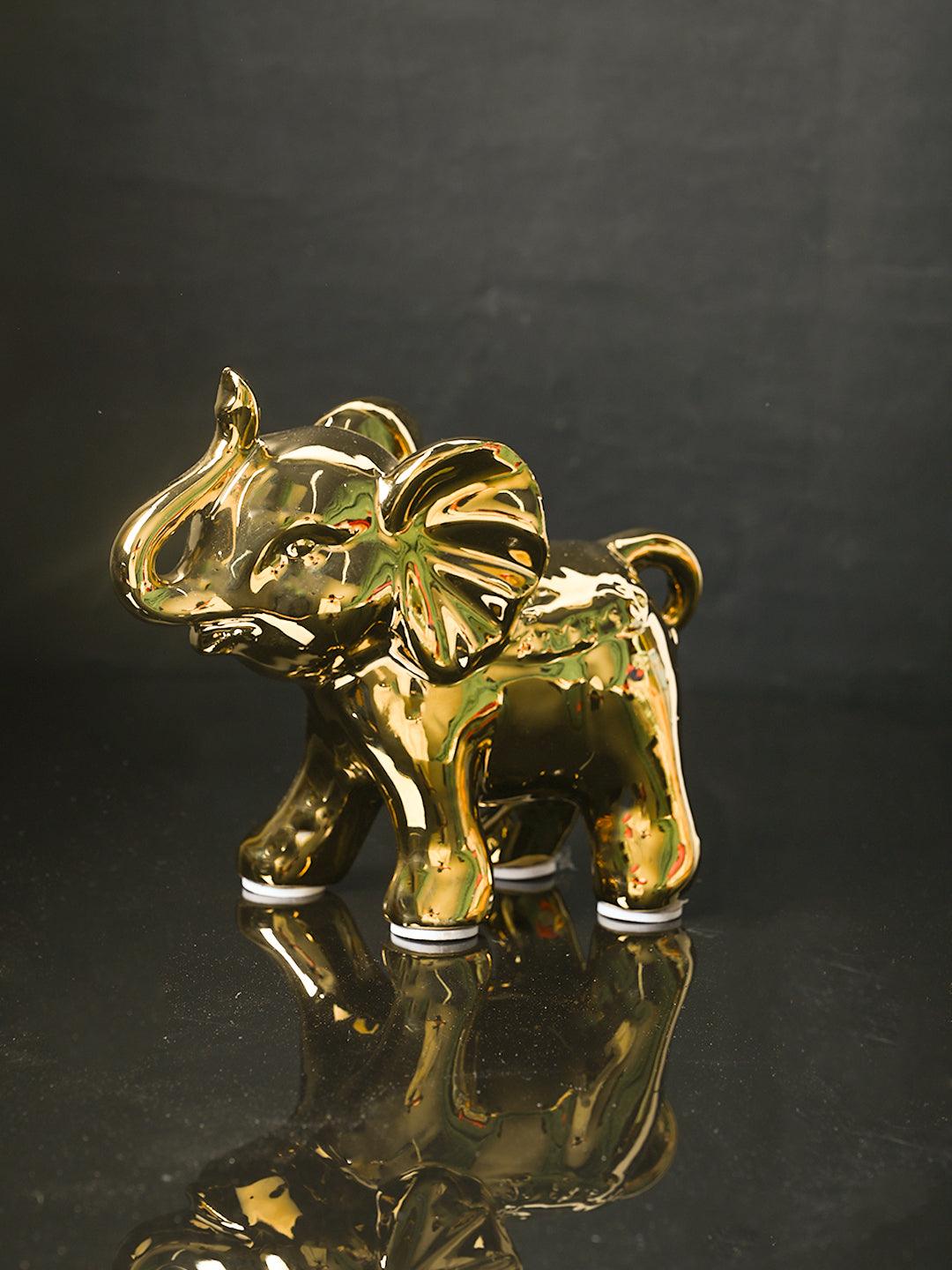 Golden Elephant Statue - MARKET99