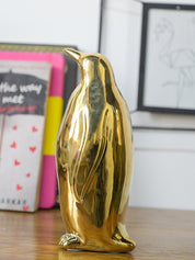 Golden Penguin Statue Figurine - MARKET99