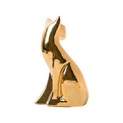 Golden Cat Statue Figurine