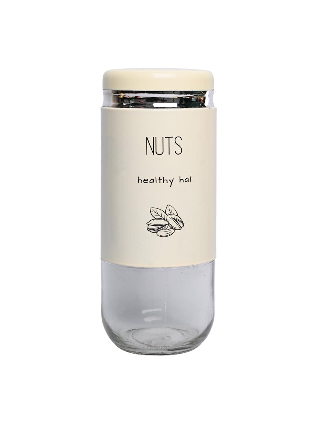 Nuts Storage Jar 850 Ml - MARKET99