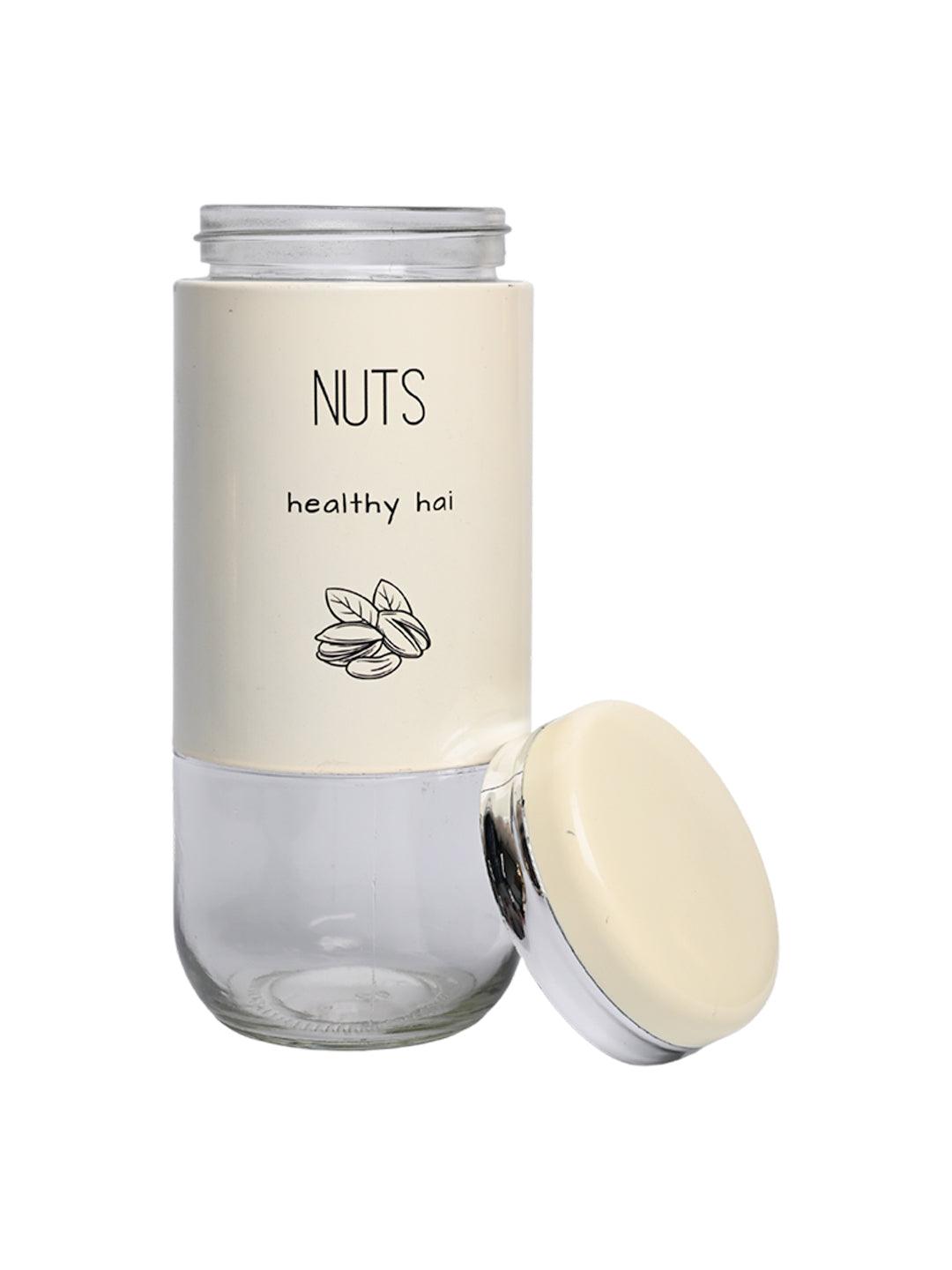 Nuts Storage Jar 850 Ml - MARKET99