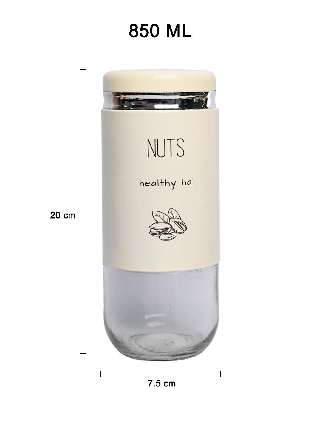 Nuts Storage Jar 850 Ml - MARKET99