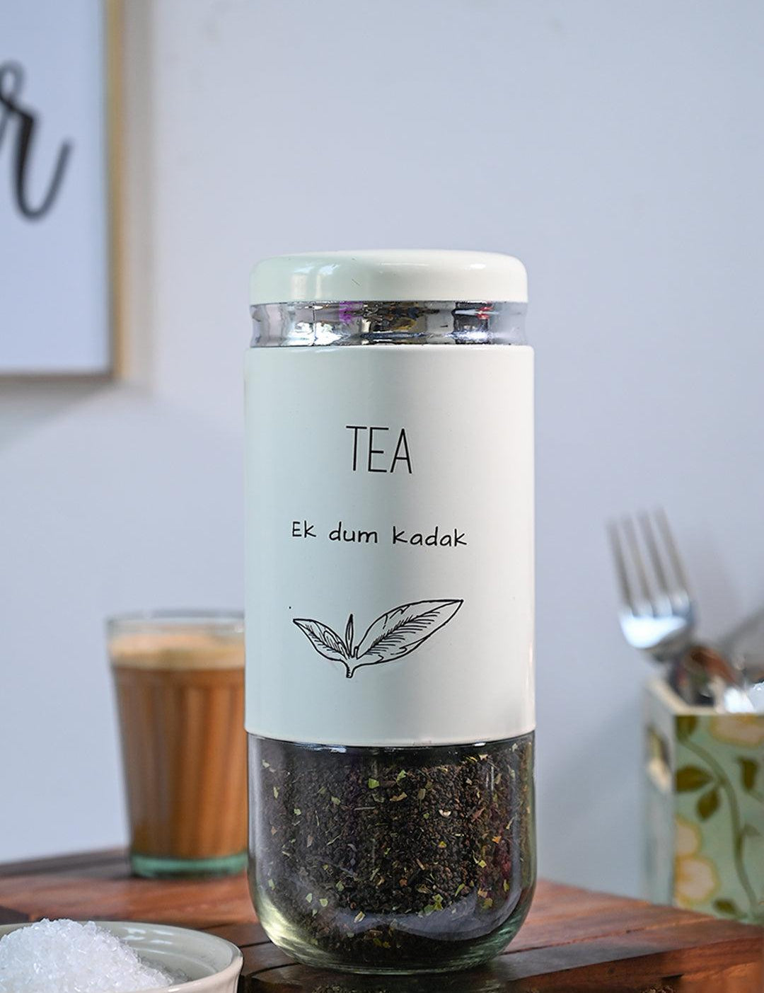 Tea Storage Jar 850Ml - MARKET99