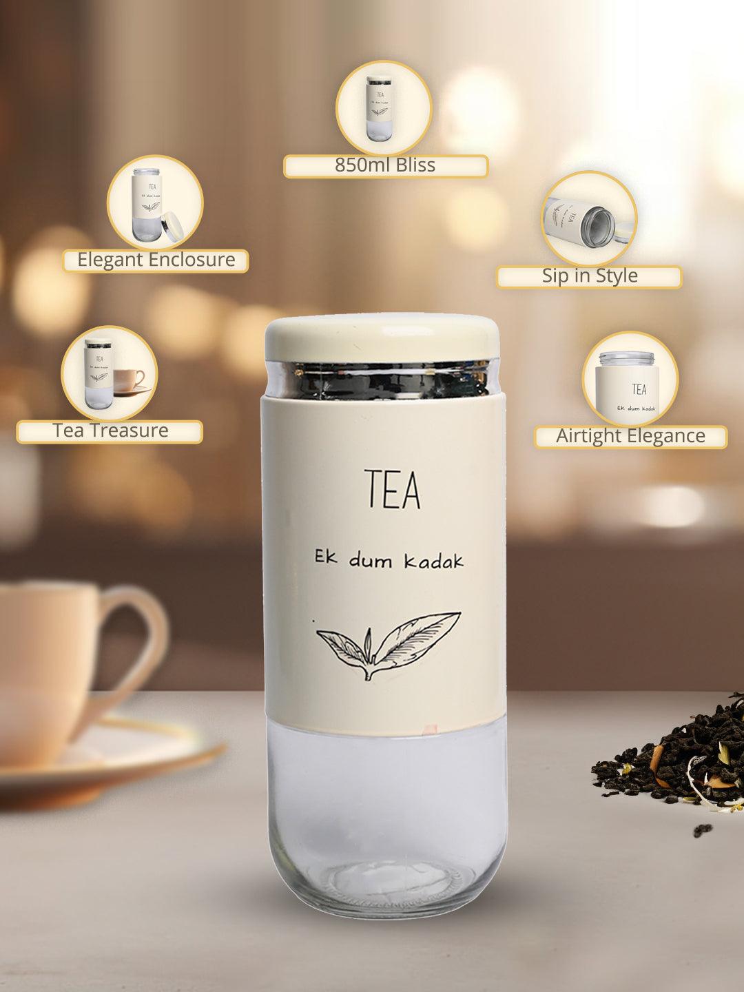 Tea Storage Jar 850Ml - MARKET99