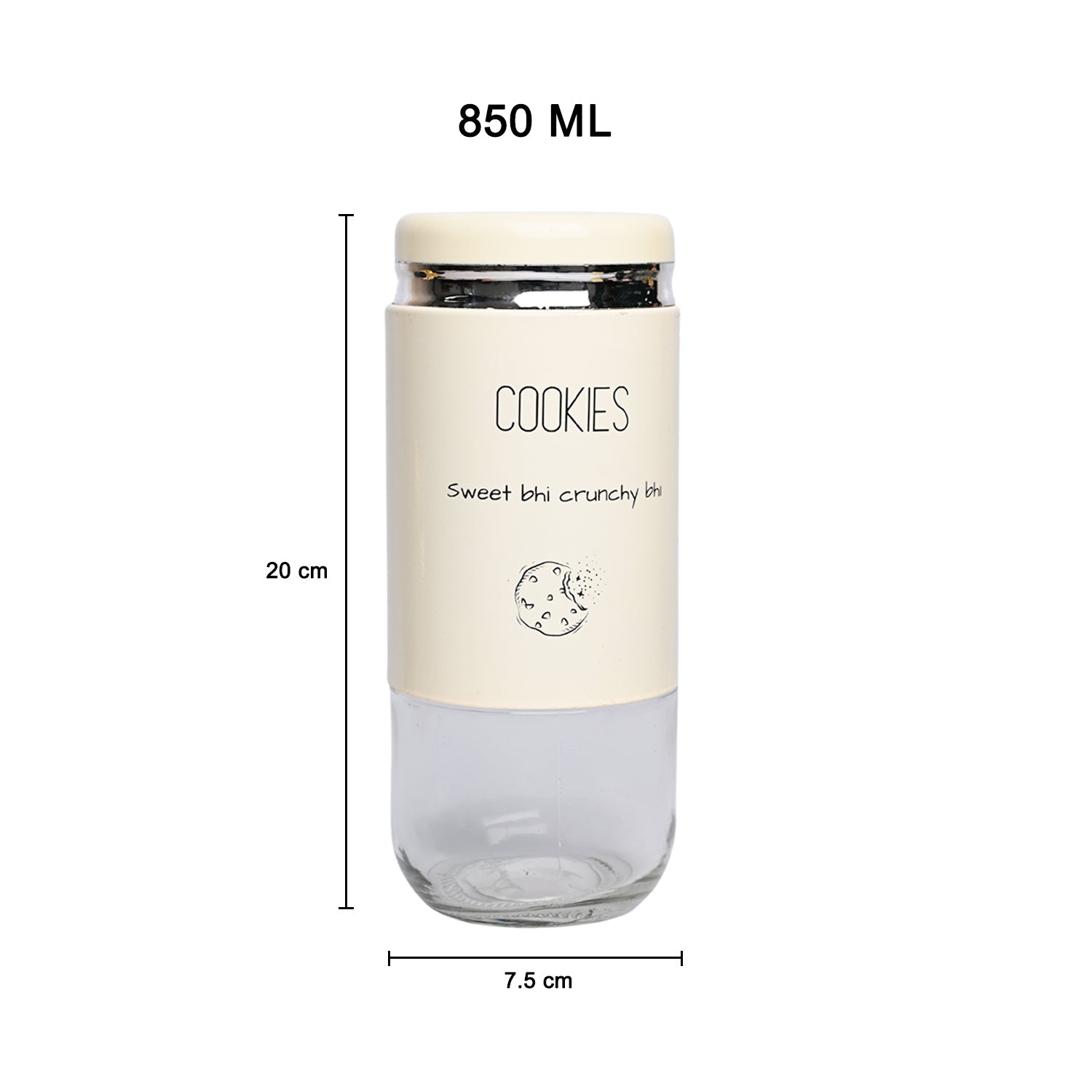 Cookies Storage Jar 850Ml