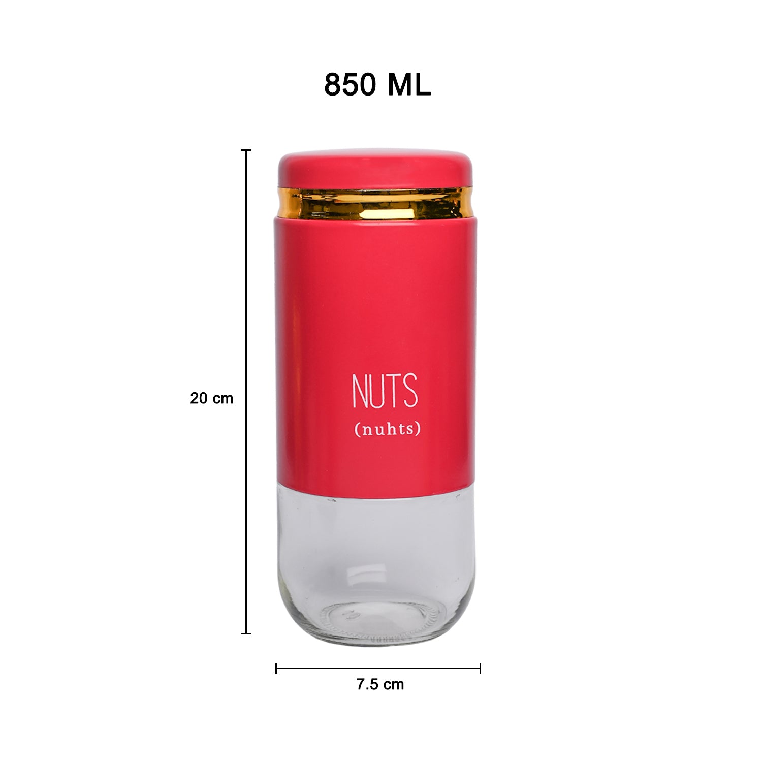 Nuts Storage Jar 850 Ml