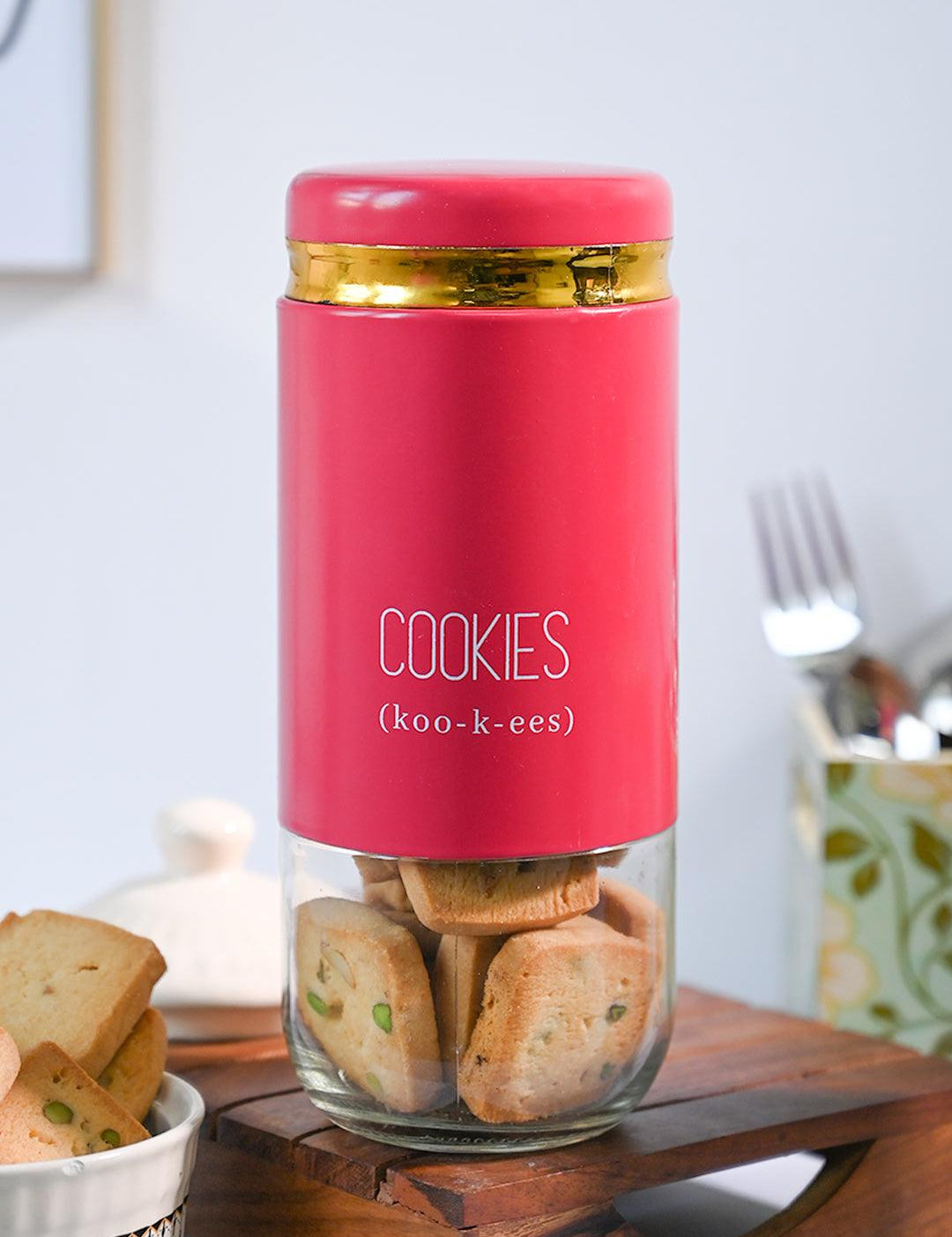 Cookies Storage Jar 850Ml - MARKET99