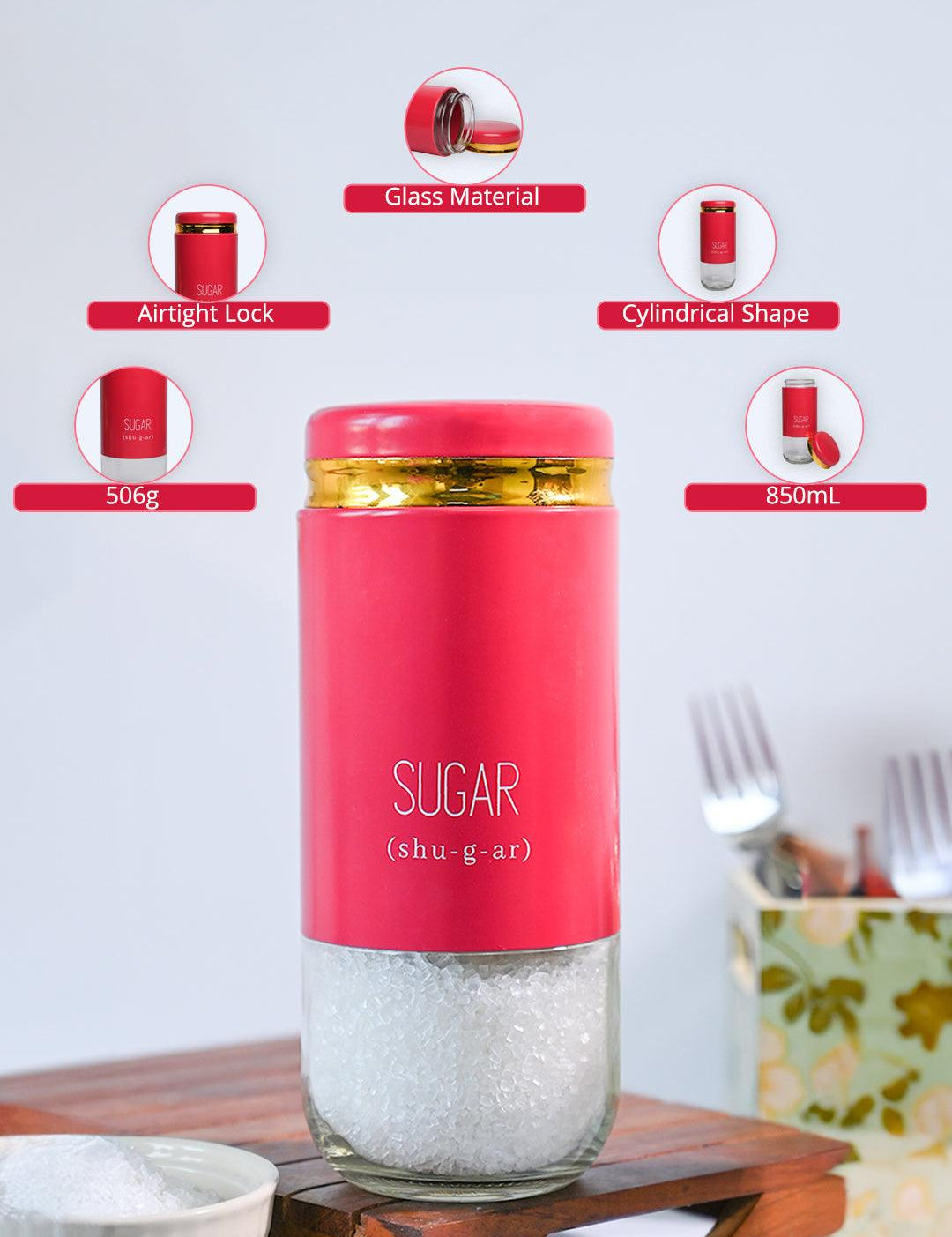 Sugar Storage Jar 850Ml - MARKET99