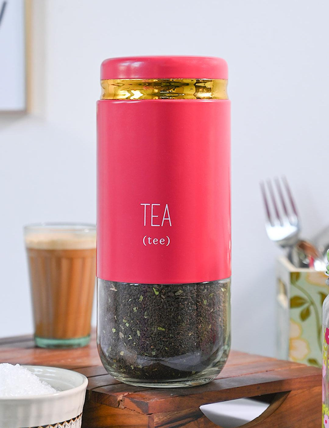 Tea Storage Jar 850Ml - MARKET99