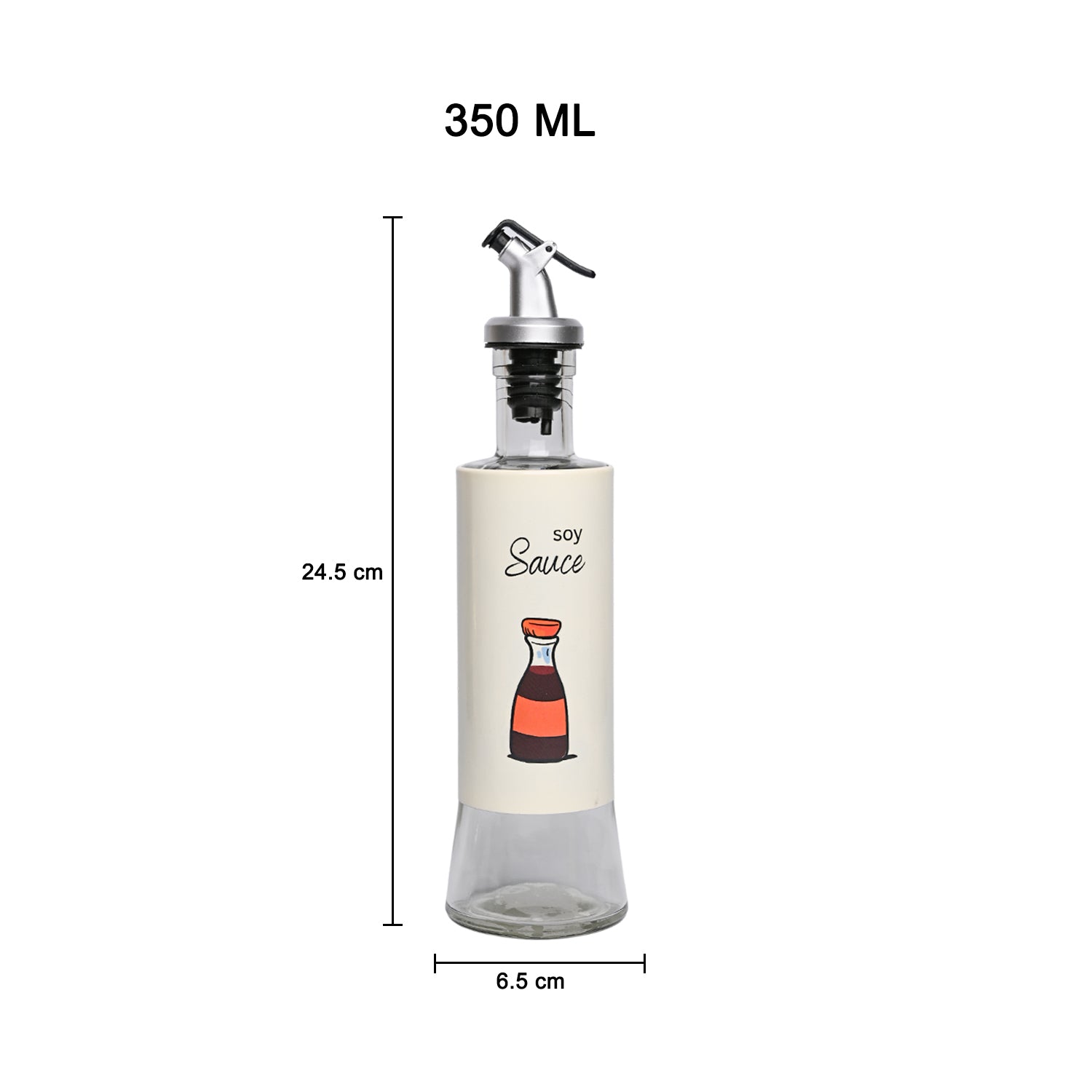 350ml Vinegar & Soya Dispenser Set
