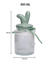 Rabbit Ear Lid' 950ml Jar - MARKET99