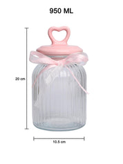 Heart Ear Lid' 950ml Jar - MARKET99