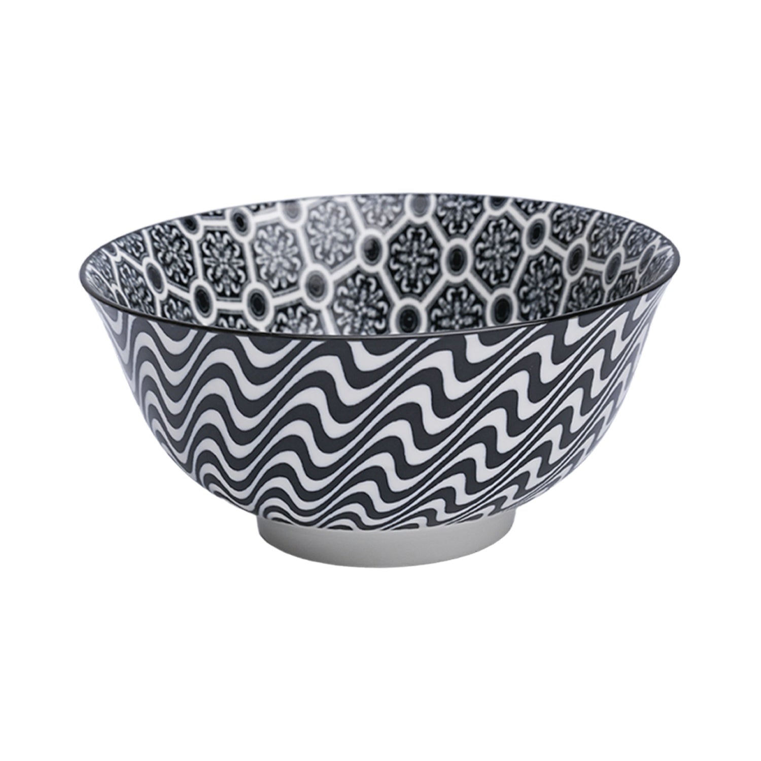 Floral Bowl Set Of 2 (650Ml)