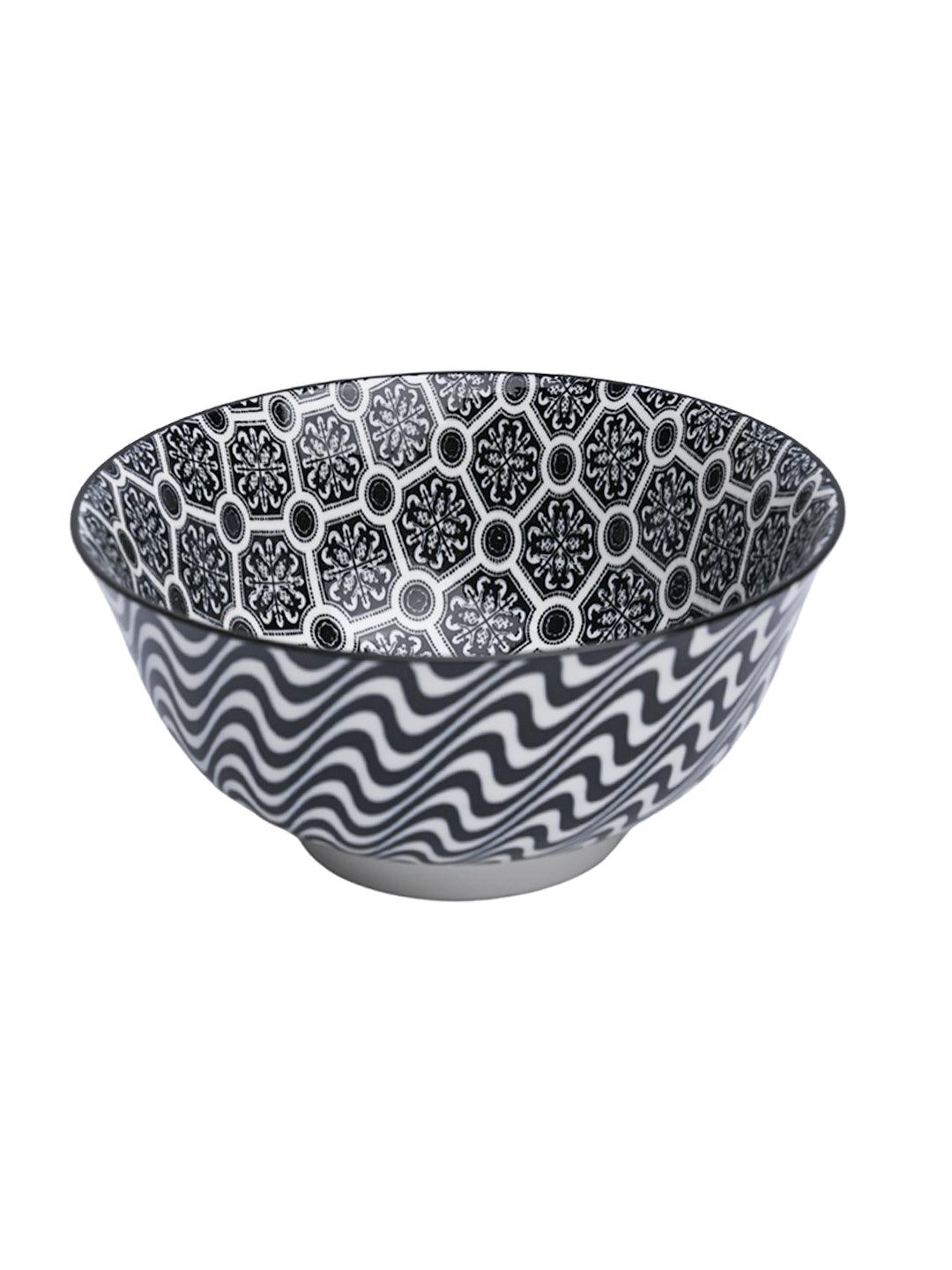 Floral Bowl Set Of 2 (650Ml) - MARKET99