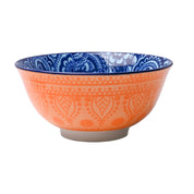 Floral Bowl Set Of 2 (650Ml)