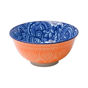 Floral Bowl Set Of 2 (650Ml)