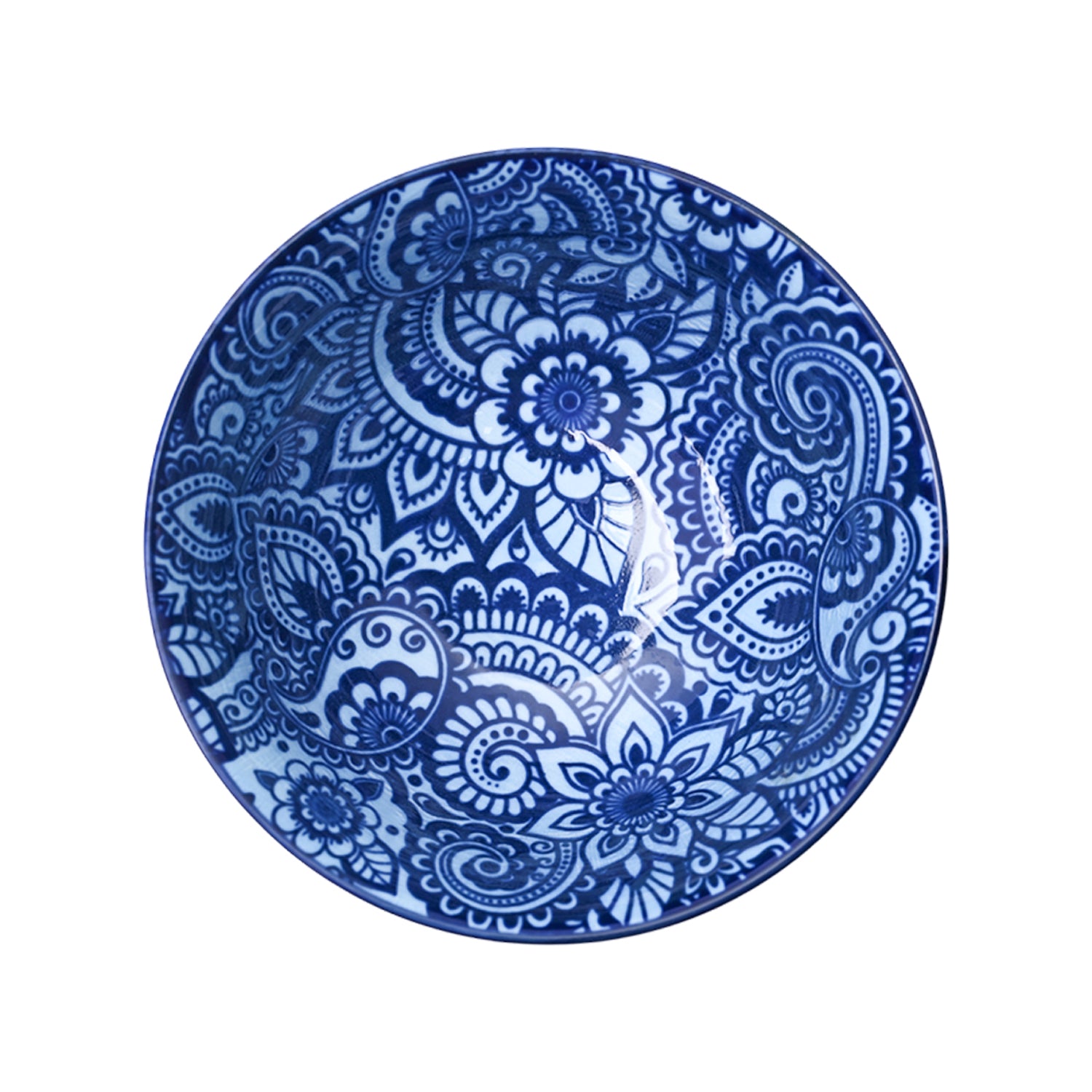 Floral Bowl Set Of 2 (650Ml)