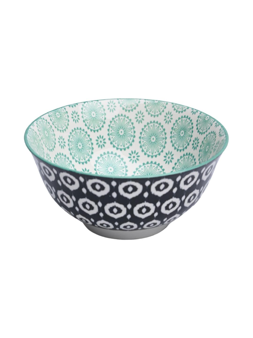 Floral Bowl Set Of 2 (650Ml) - MARKET99