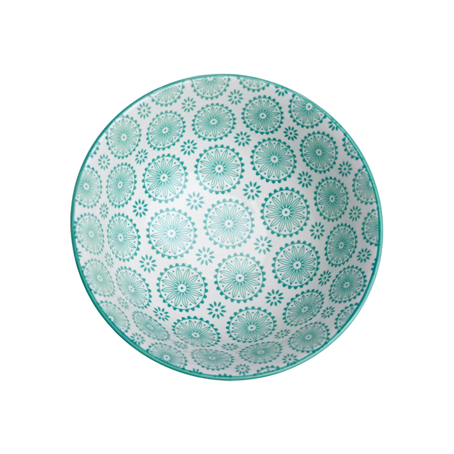 Floral Bowl Set Of 2 (650Ml)