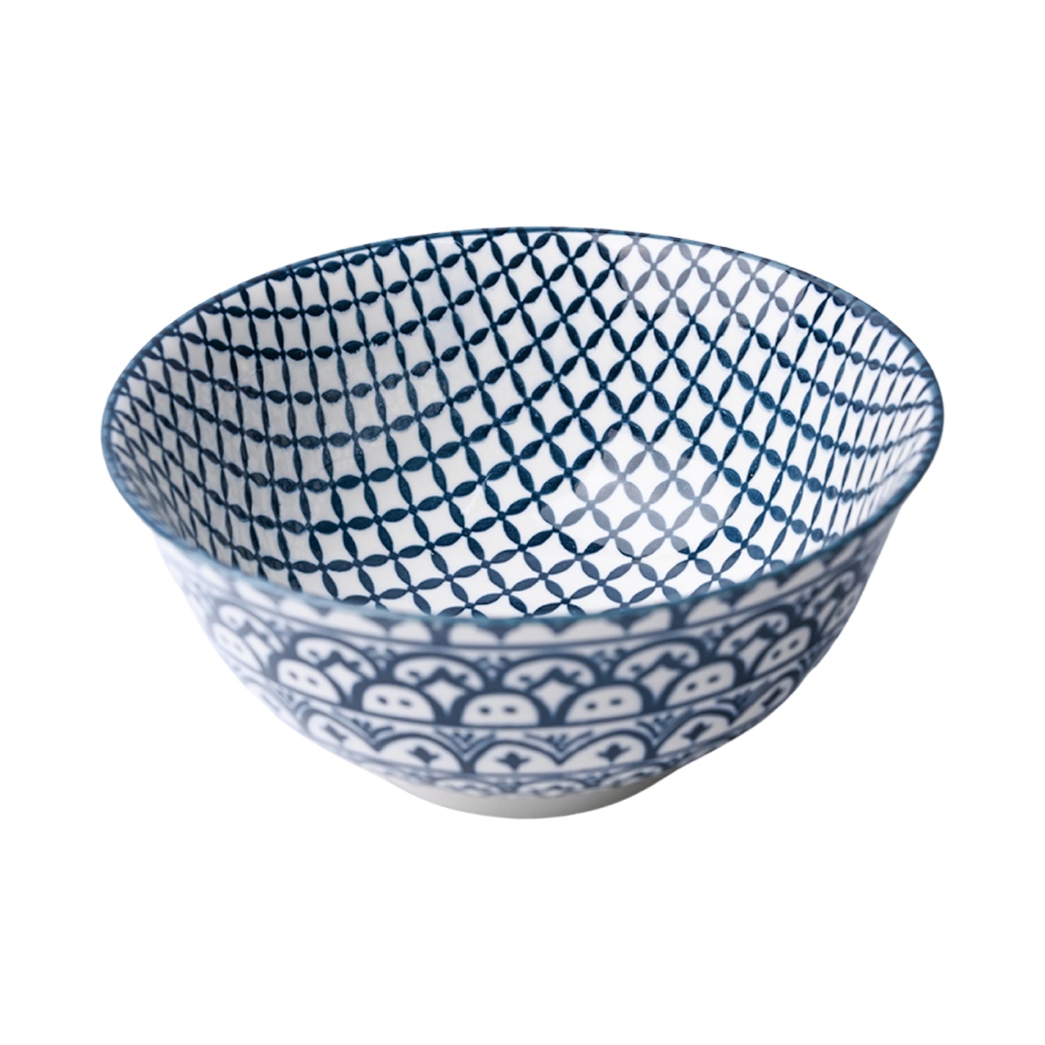 Geomatry Bowl Set Of 2 (650Ml)