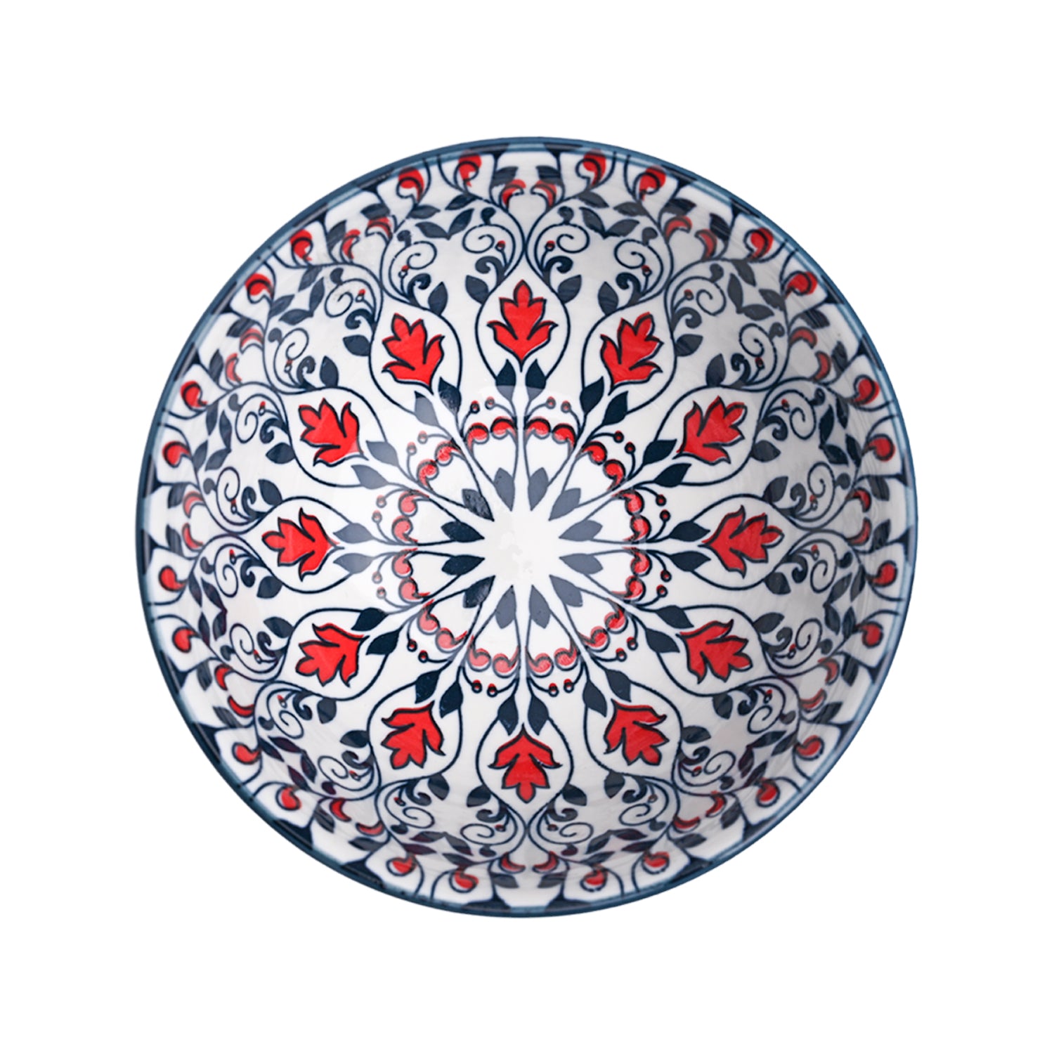 Geomatry Bowl Set Of 2 (650Ml)