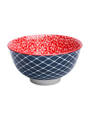 Floral Bowl Set Of 2 (650Ml) - MARKET99