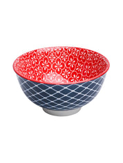 Floral Bowl Set Of 2 (650Ml) - MARKET99