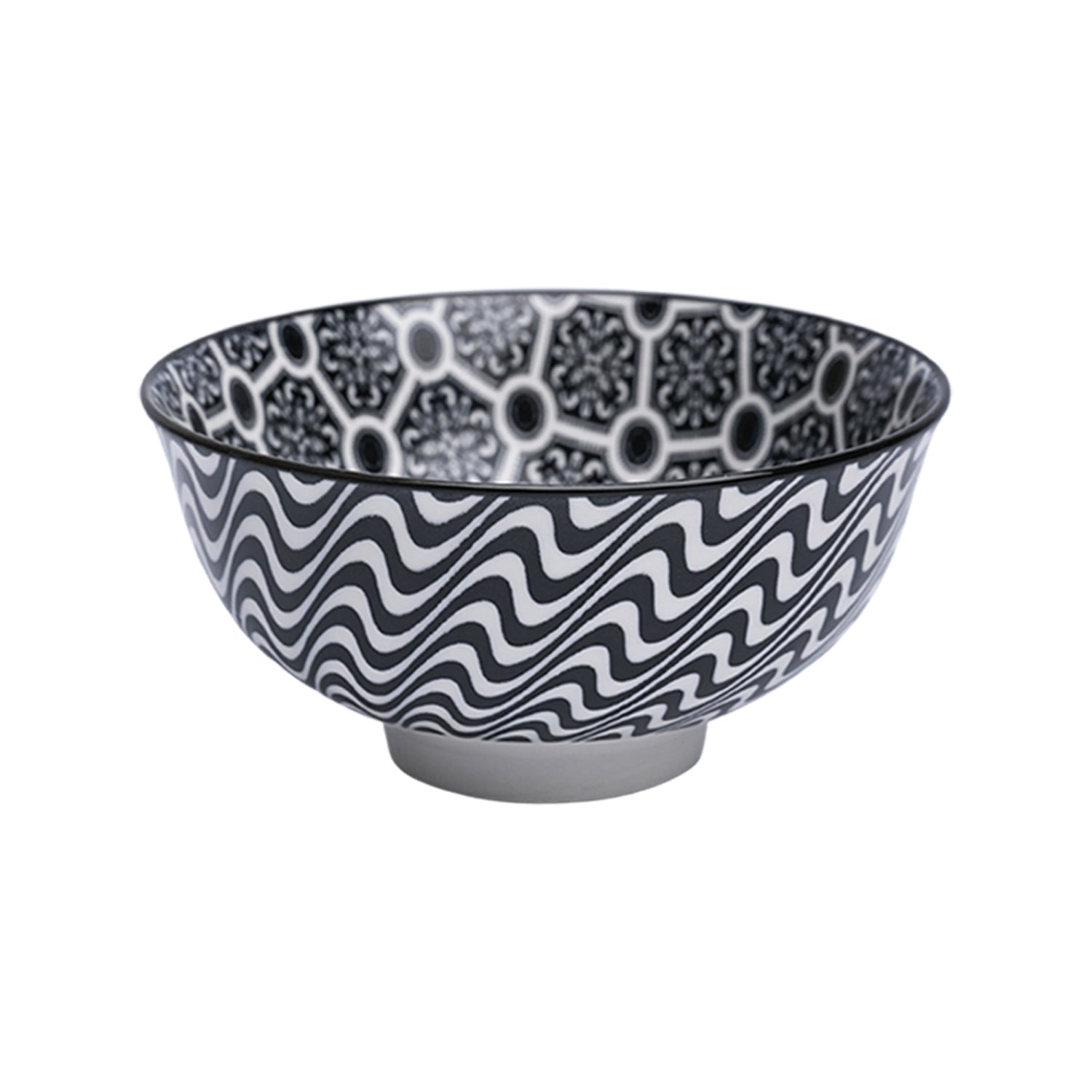 Floral Bowl Set Of 4 (280Ml)