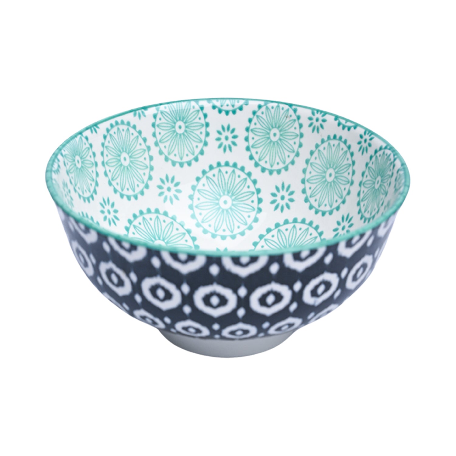 Floral Bowl Set Of 4 (280Ml)