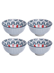 Geomatry Bowl Set Of 4 (280Ml) - MARKET99