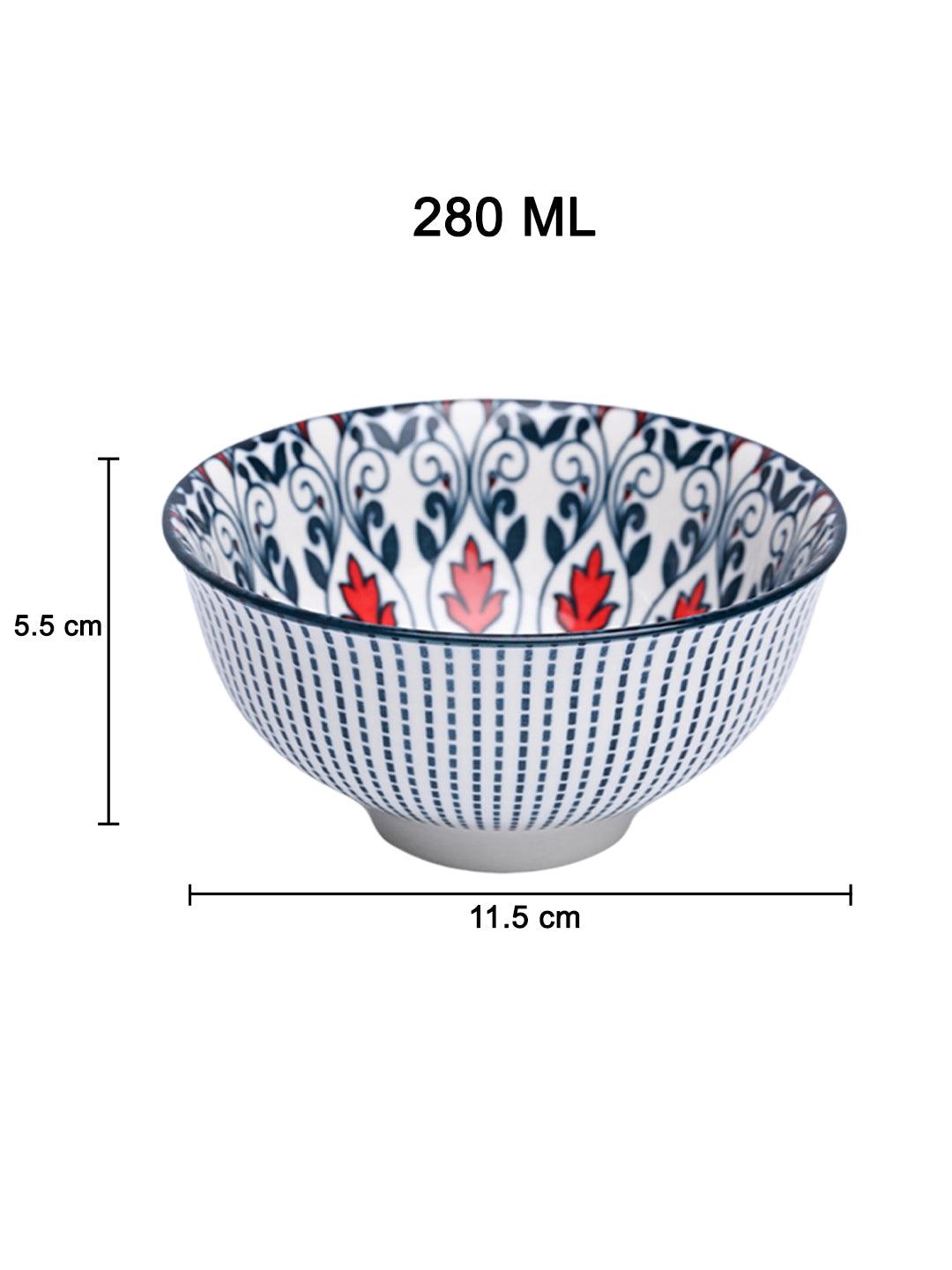 Geomatry Bowl Set Of 4 (280Ml) - MARKET99