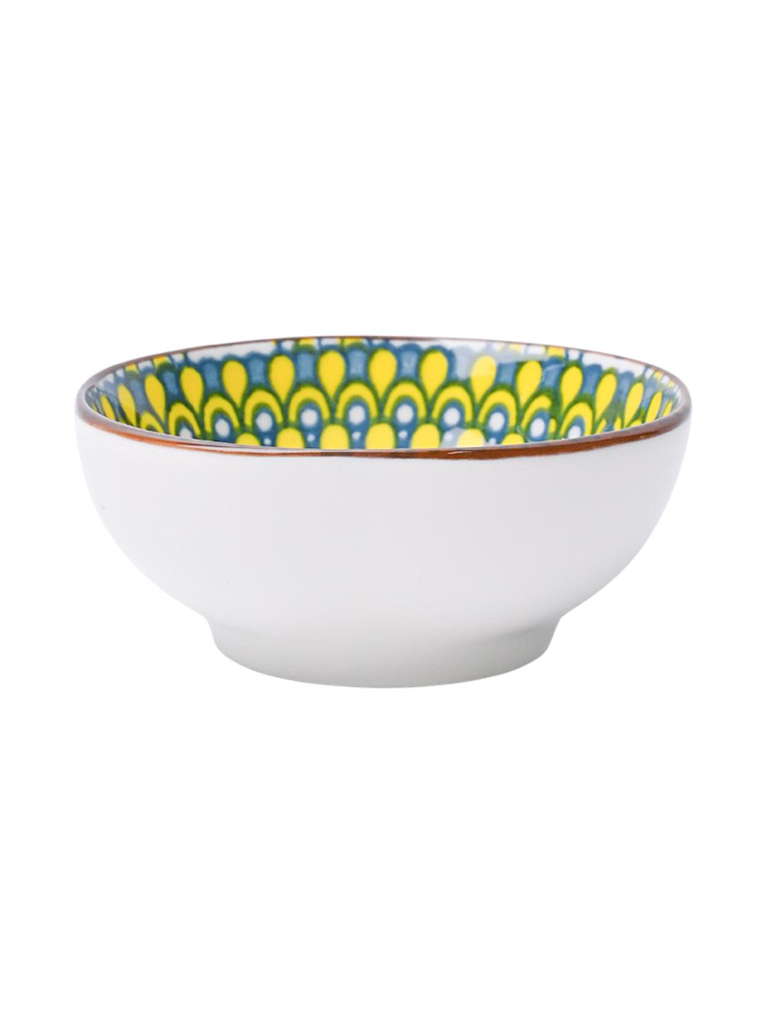 100Ml Yellow Bowl Set Of 3 - MARKET99