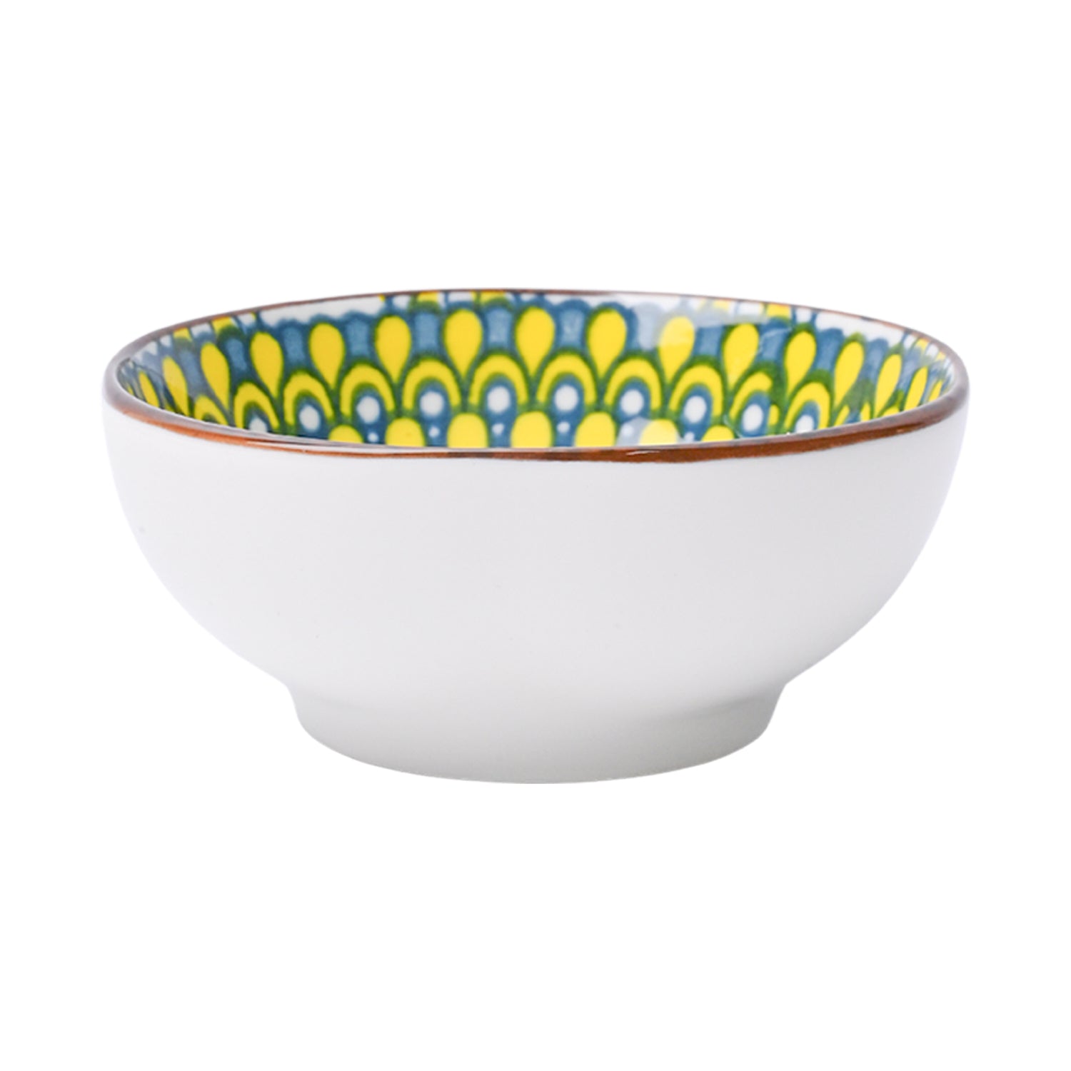 100Ml Yellow Bowl Set Of 3