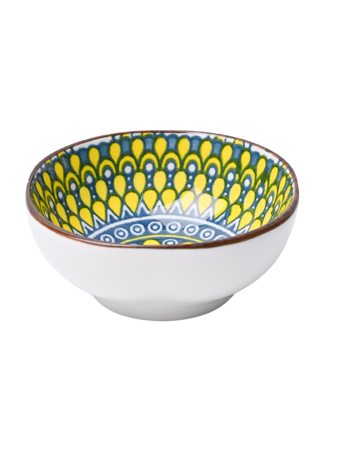 100Ml Yellow Bowl Set Of 3 - MARKET99