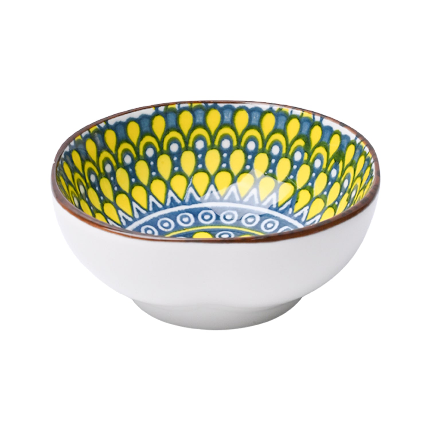 100Ml Yellow Bowl Set Of 3