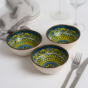 100Ml Yellow Bowl Set Of 3