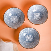 100Ml White Bowl Set Of 3