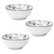 100Ml White Bowl Set Of 3