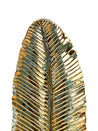Stylish Golden Leaf Ceramic Vase - MARKET99