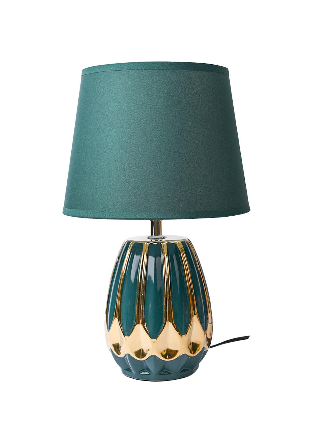 Stylish Green Shade Table Lamp - MARKET99