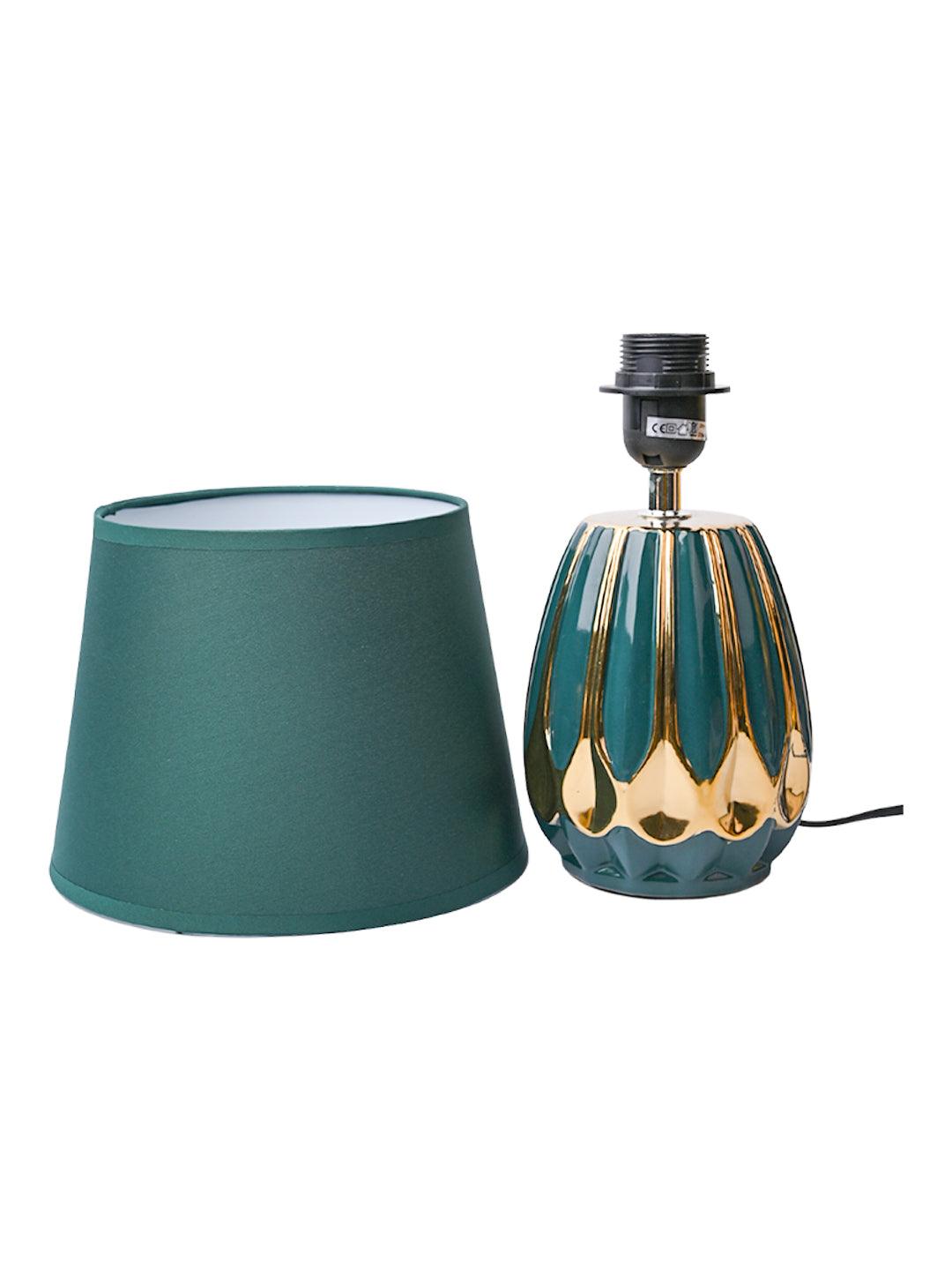 Stylish Green Shade Table Lamp - MARKET99