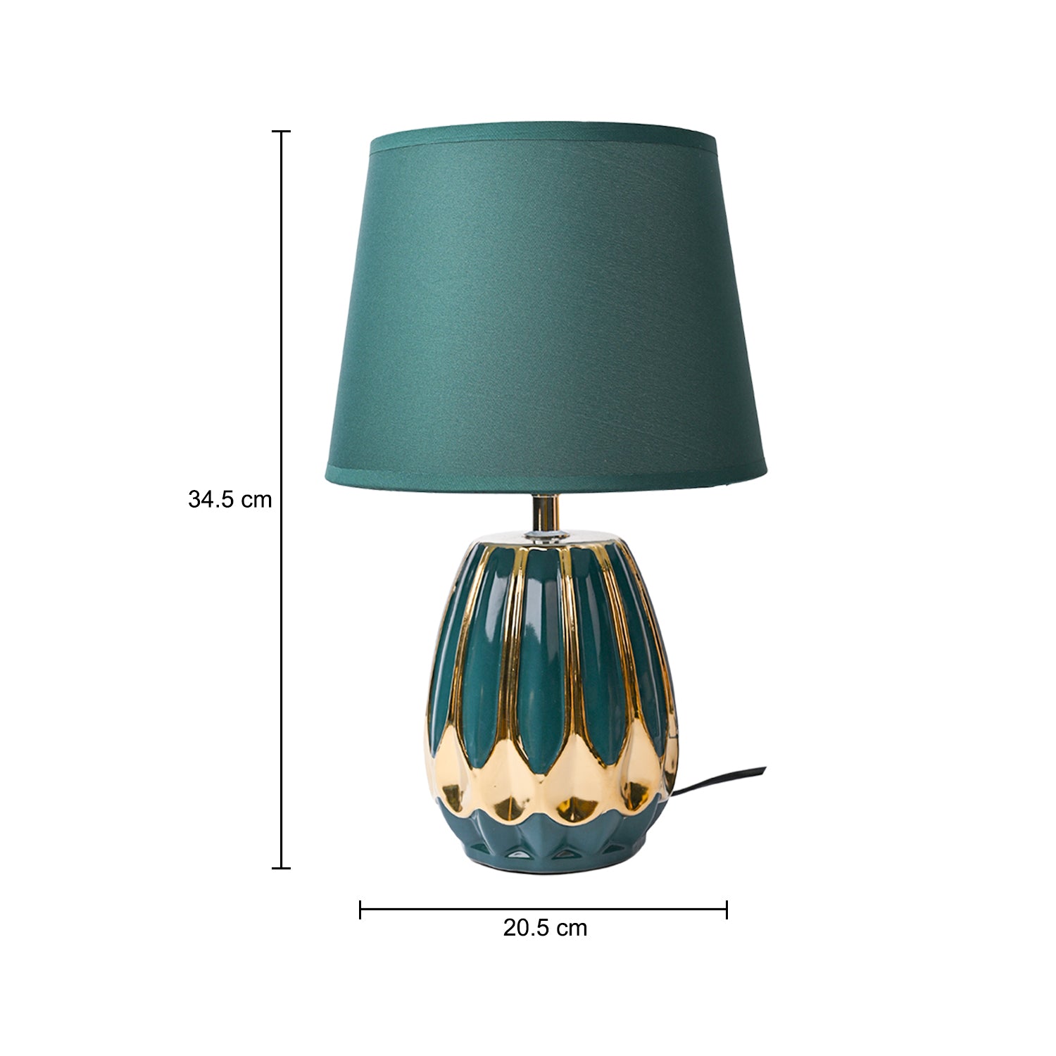 Stylish Green Shade Table Lamp