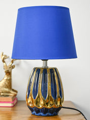 Stylish Blue Shade Table Lamp - MARKET99