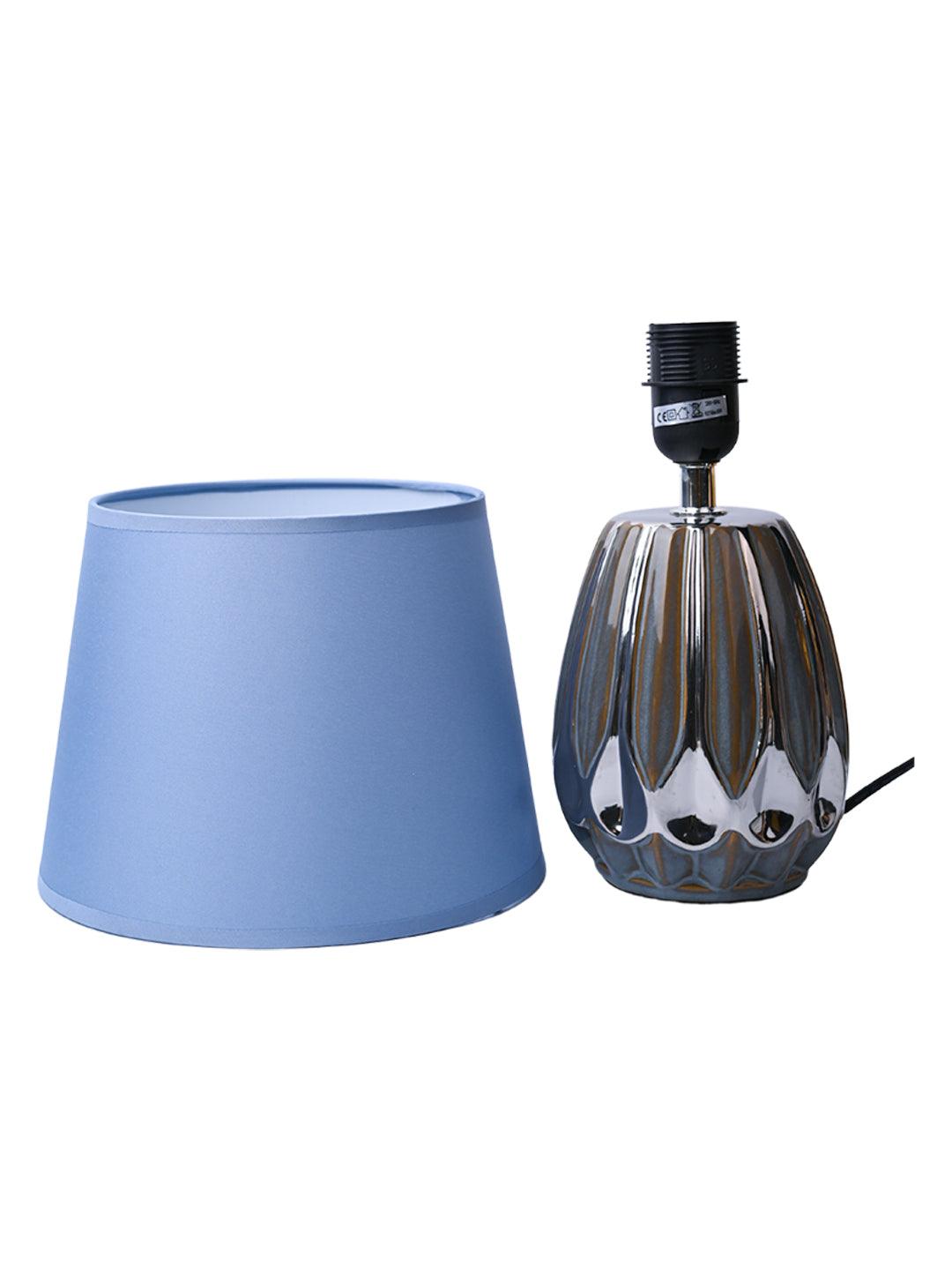 Stylish Light Blue Shade Table Lamp - MARKET99