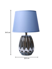 Stylish Light Blue Shade Table Lamp - MARKET99