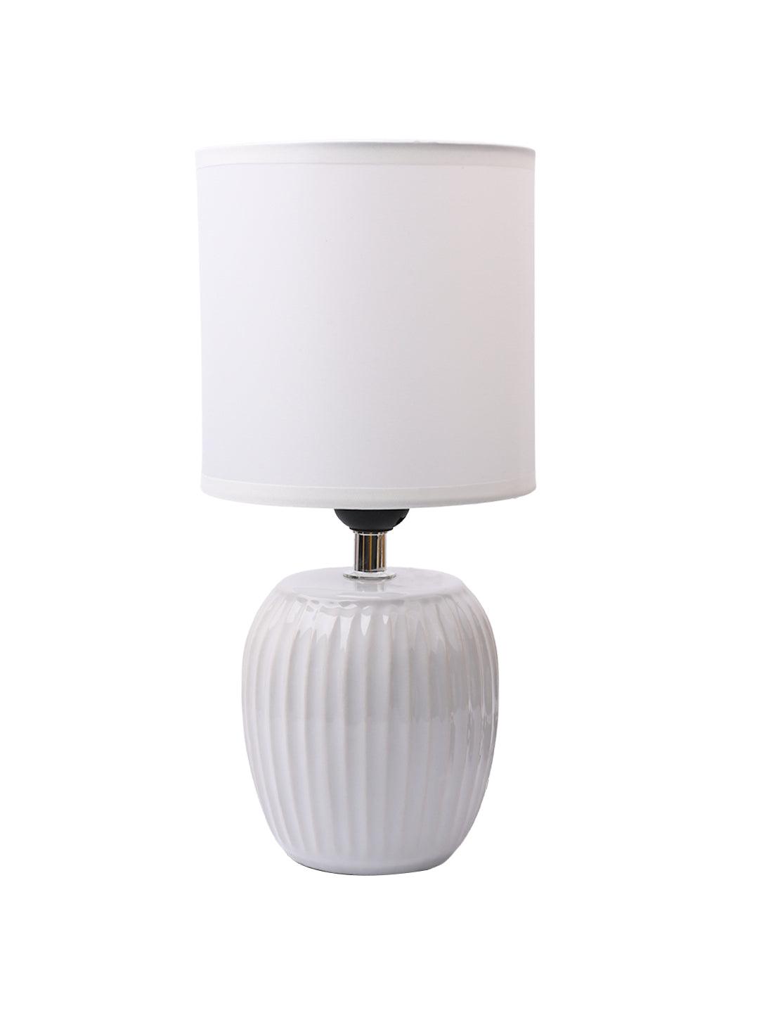 Stylish White Table Lamp - MARKET99