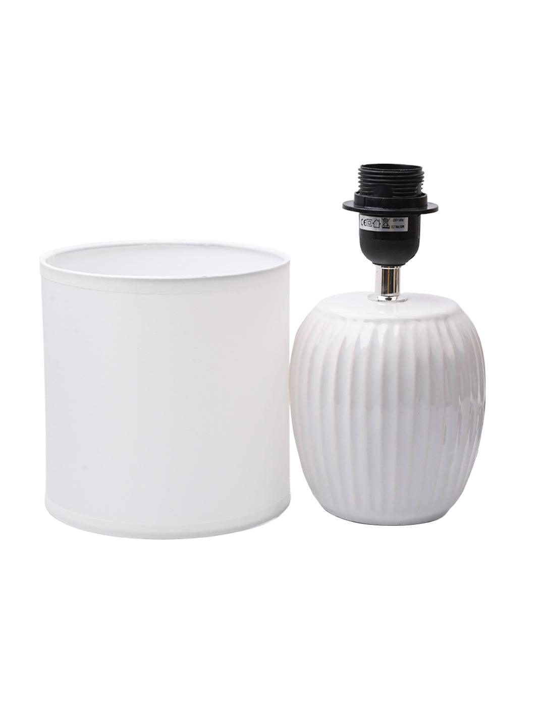 Stylish White Table Lamp - MARKET99