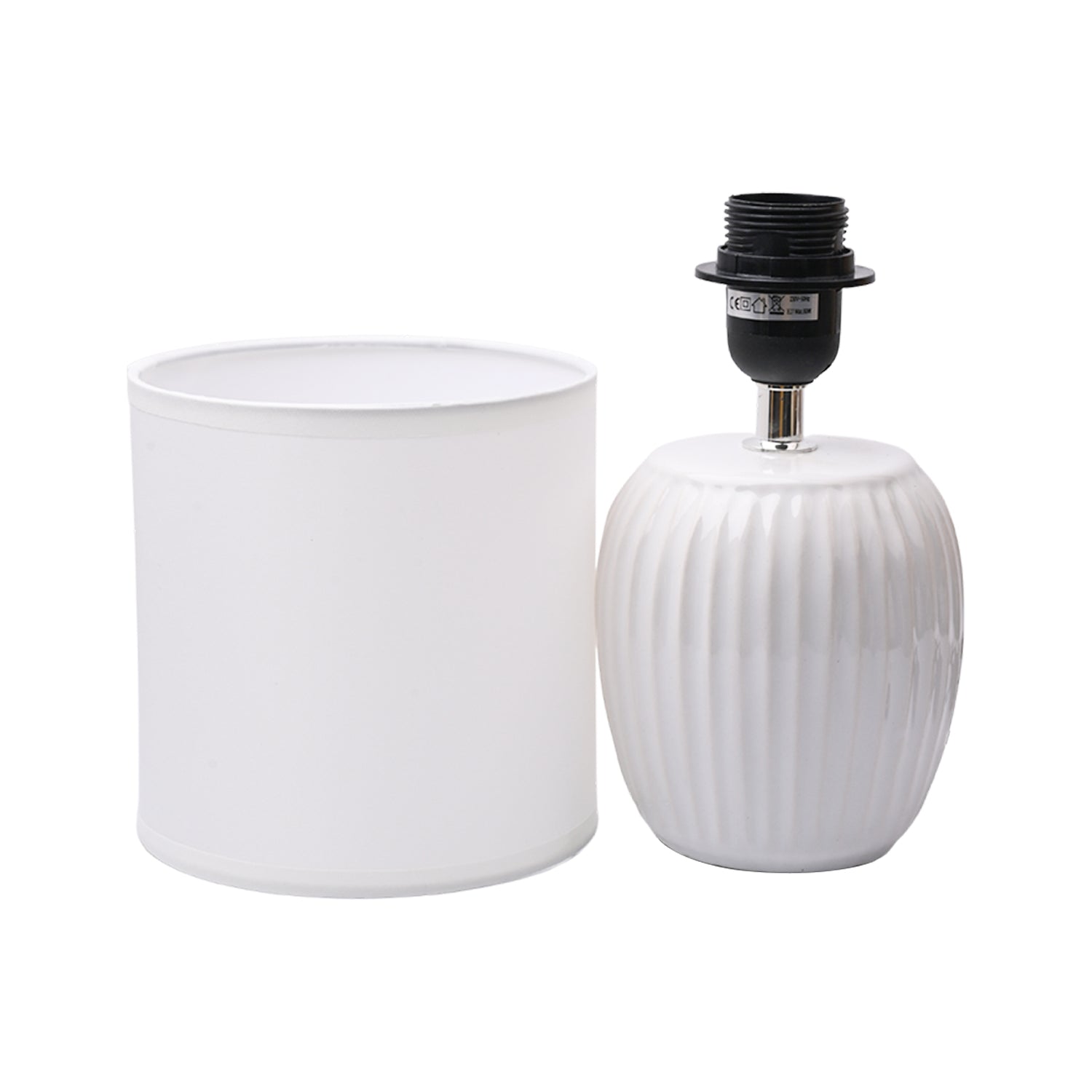 Stylish White Table Lamp