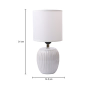 Stylish White Table Lamp